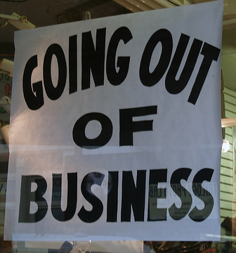 going out of business