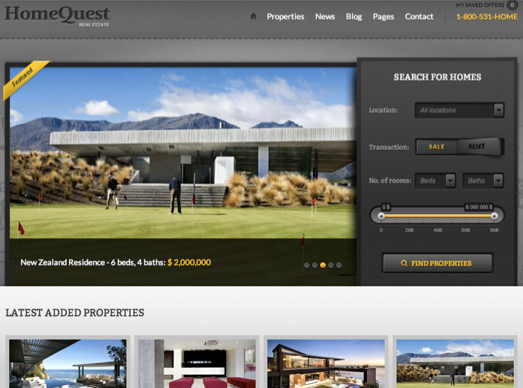 wordpress-immobilier-homequest