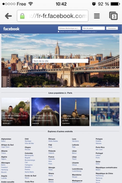 Facebook améliore la recherche locale avec Facebook Places : Comment ...