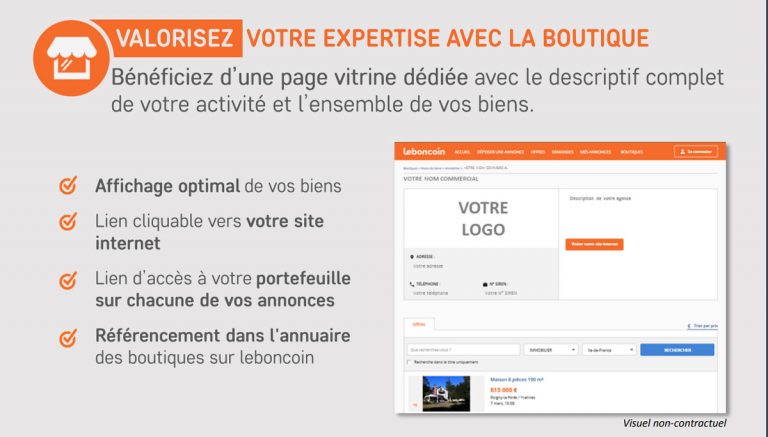 Leboncoin dévoile ses pages agences pour valoriser les professionnels ...