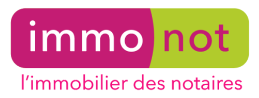 Immonot Logo Annonces Notaires Immobilier