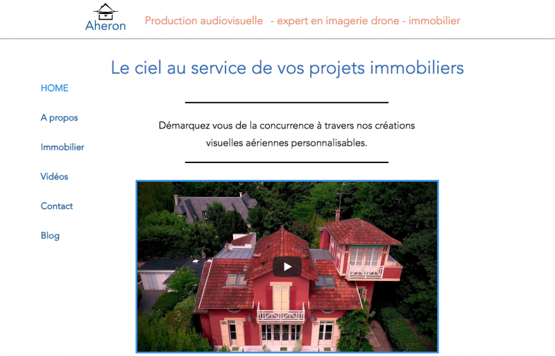 Aheron Drone Immobilier