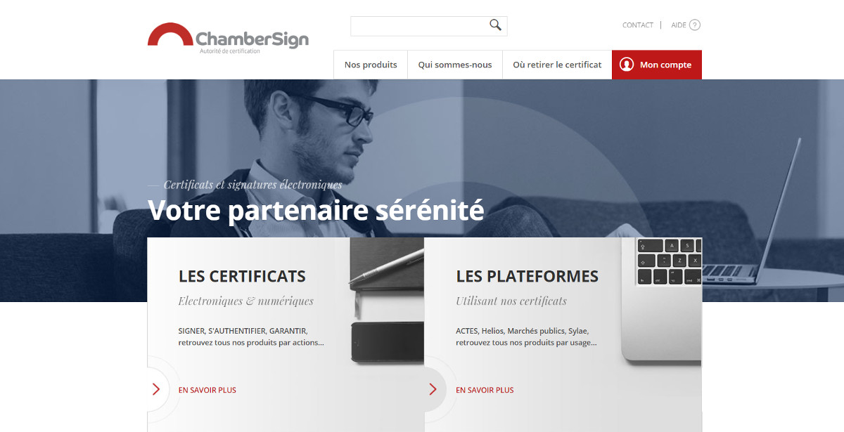 Chambersign Signature Electronique Certifiee Immobilier