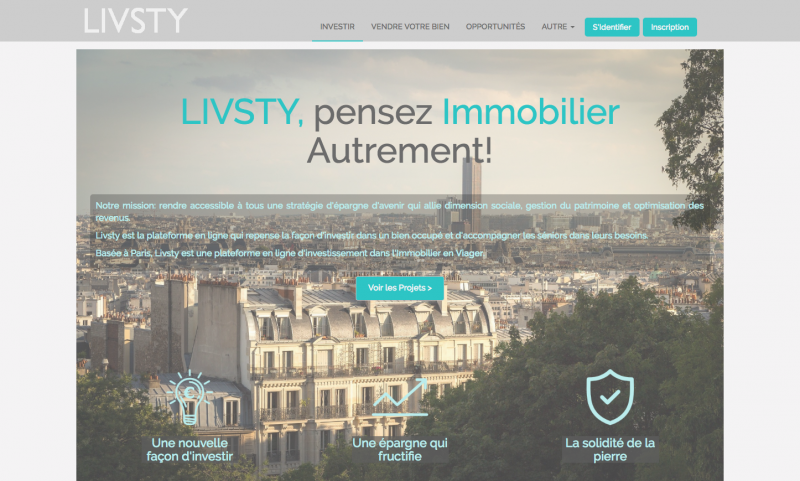 Livsty Investissement Immobilier Crowdfunding