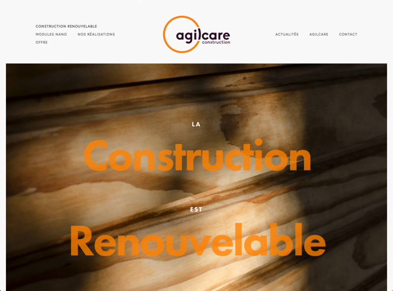 Agilcare Construction Renouvelable