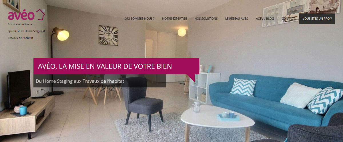 Aveo Homestaging Services Immobilier Annuaire Homepage