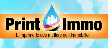 Printimmo Logo Imprimerie Immobilier