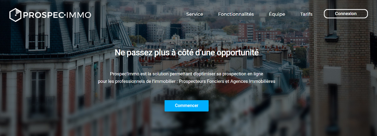 Prospecimmo Startup Immobiliere Prospection