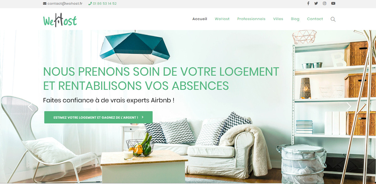 Wehost Conciergerie Immobilier Airbnb Annuaire Professionnels Immobilier