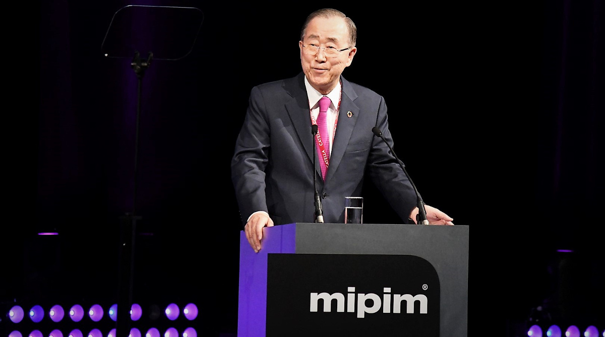 Mipim 2019 Ban Ki Moon Discours