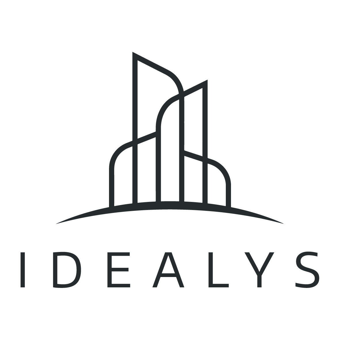 Logo Idealys Black Cadre