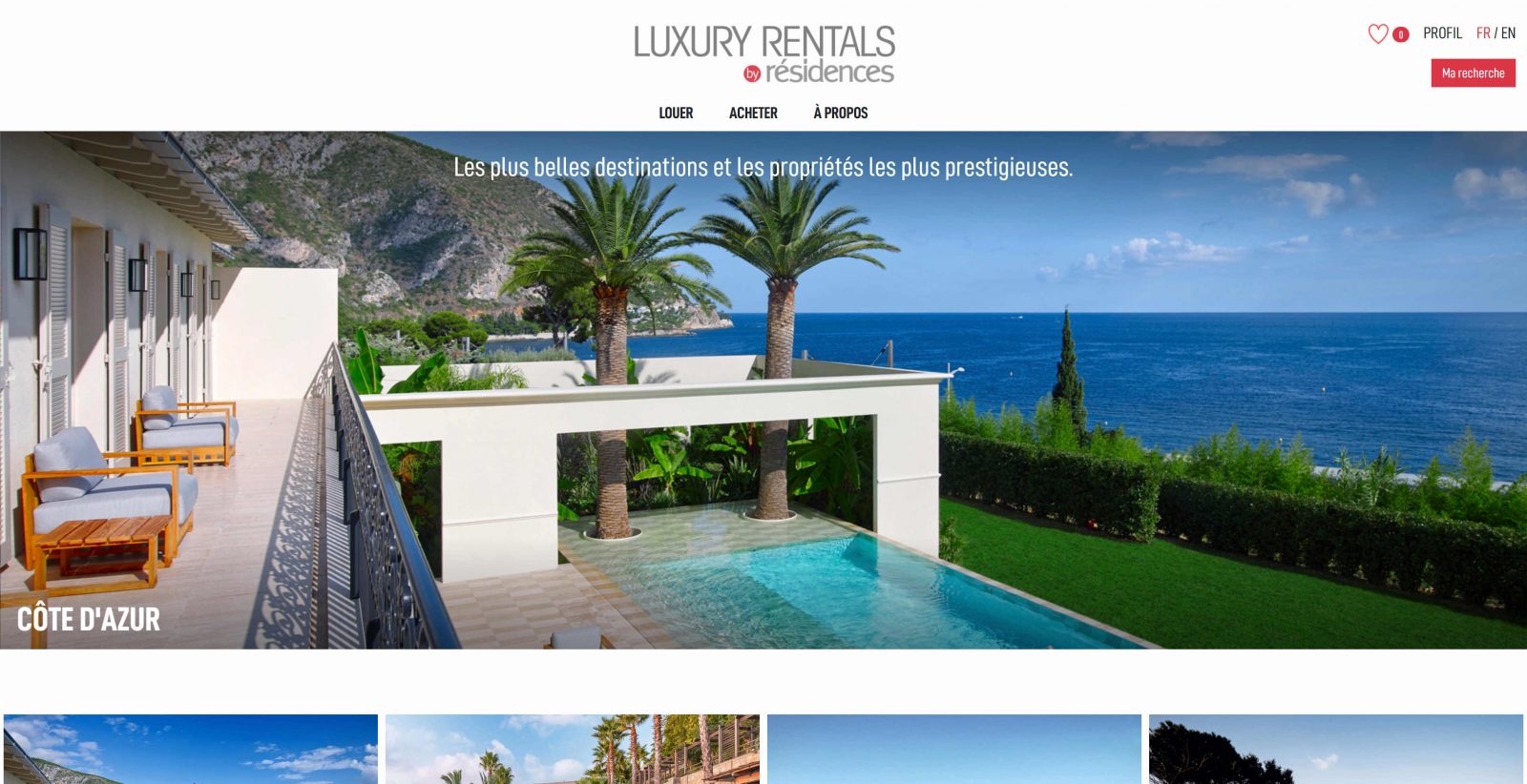 Luxury Rentals By Résidences