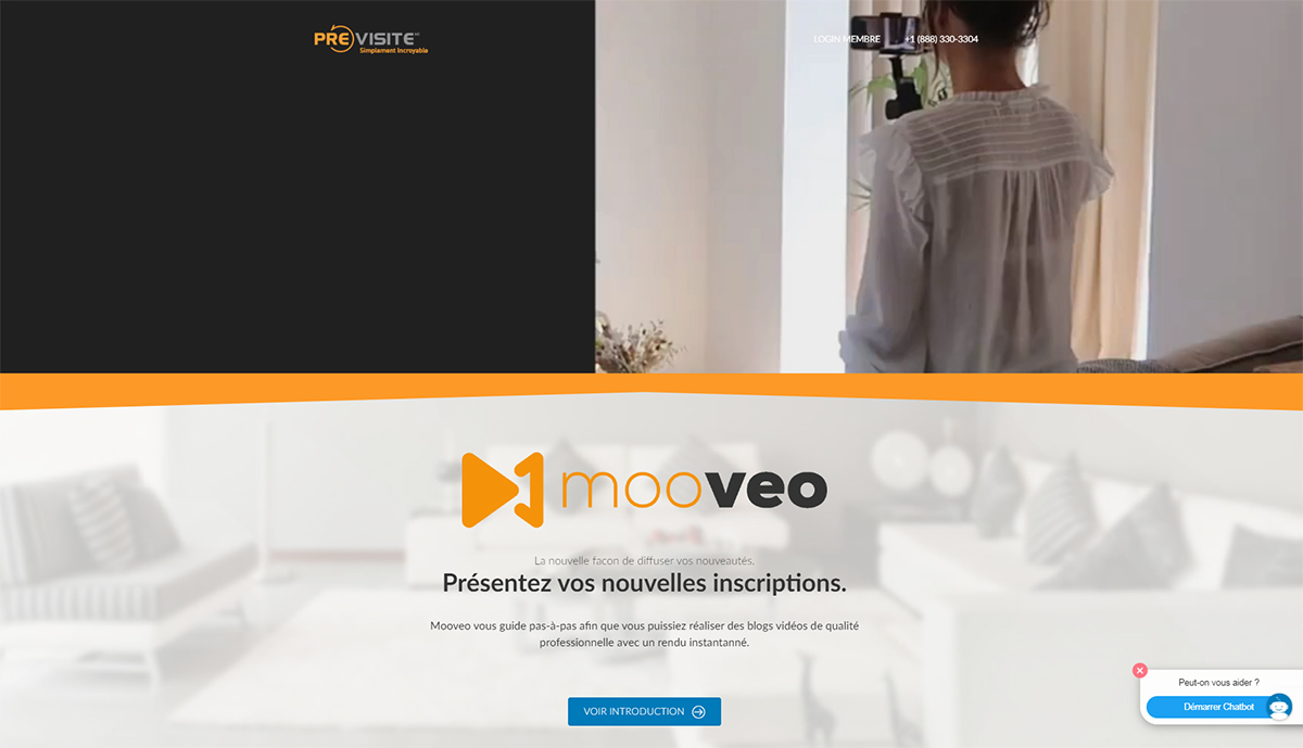 Previsite Mooveo Video Immobilier Application Mobile