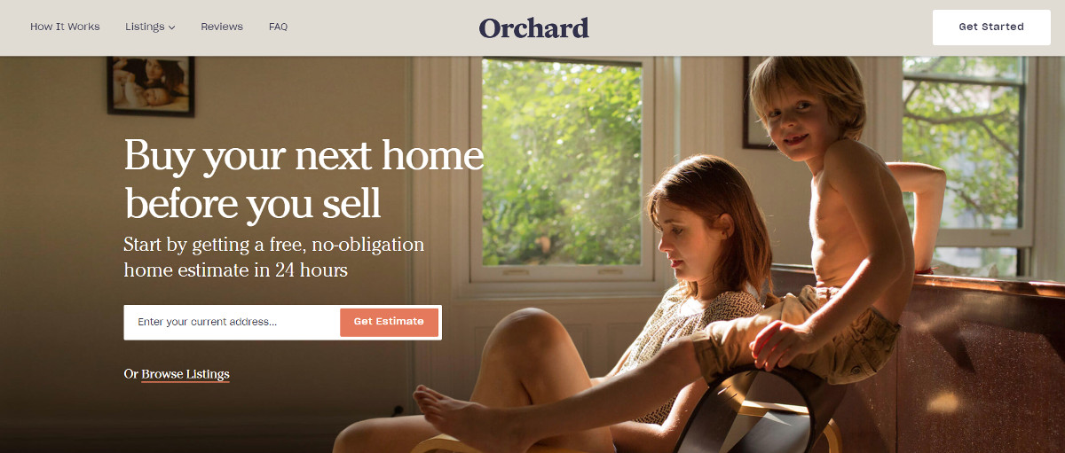 Orchard Homepage Startup Immobilier Inmanconnect