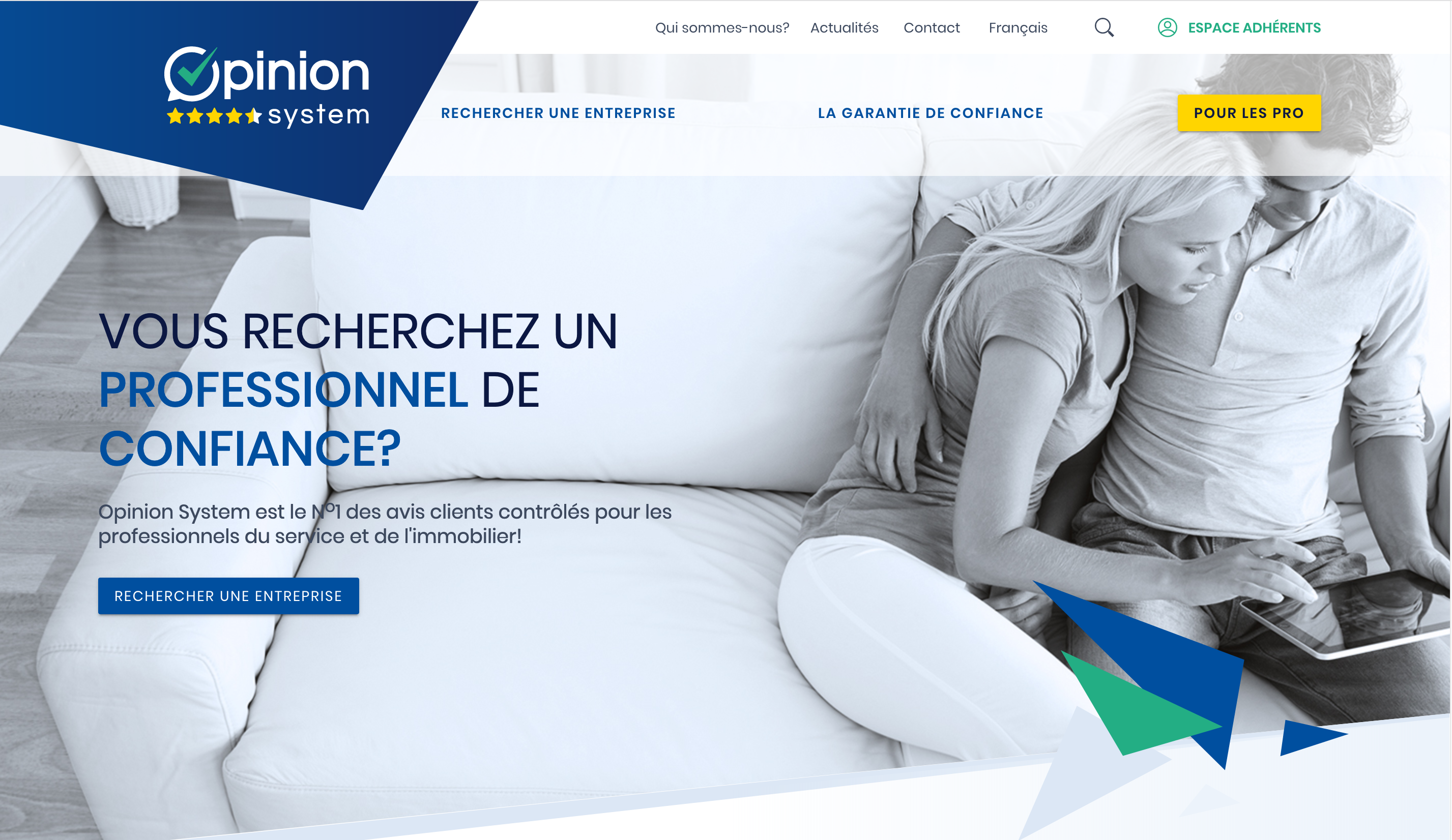 Opinion System Homepage Baromètre Immobilier