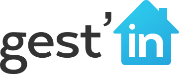 Gest In Gestion Locative Logiciel Logo Illustration