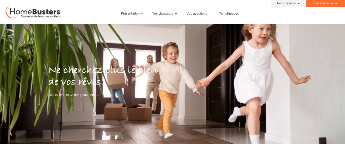 Homebuster Chasseur Immobilier Homepage Annuaire Prestataires Proptech