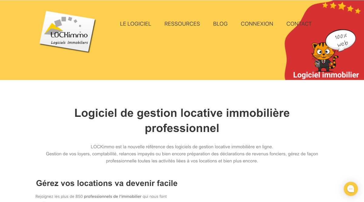 Lockimmo Homepage Gestion Locative Signature Électronique Immobilier 
