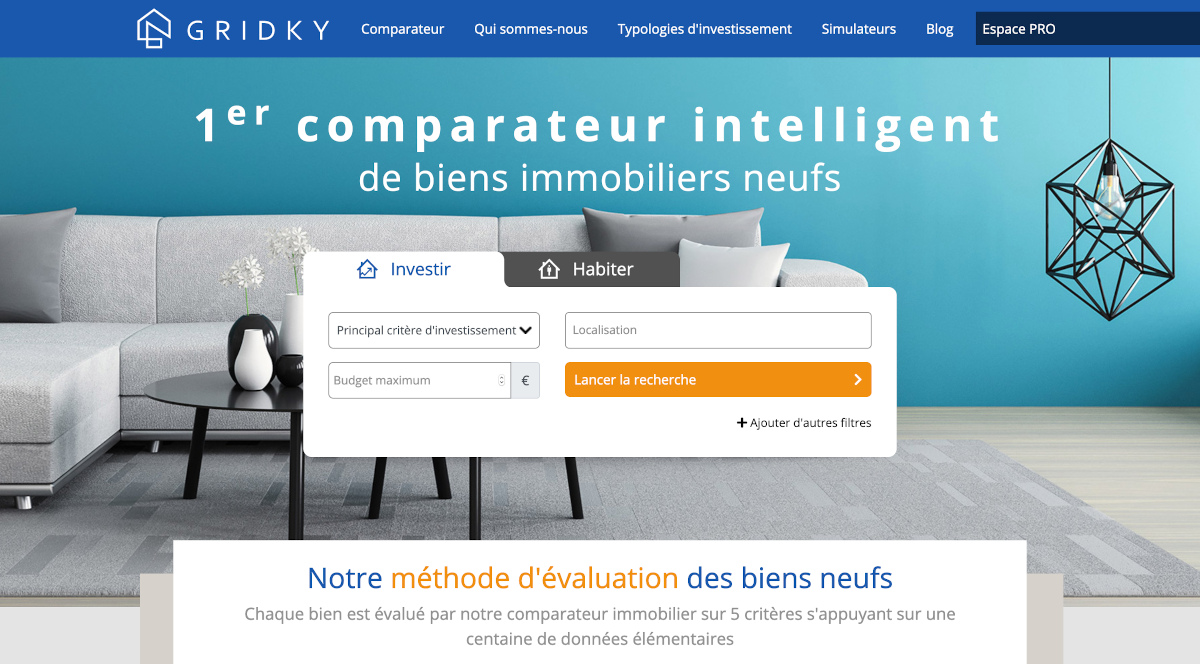 Gridky Homepage Estimation Comparateur Immobilier Neuf 