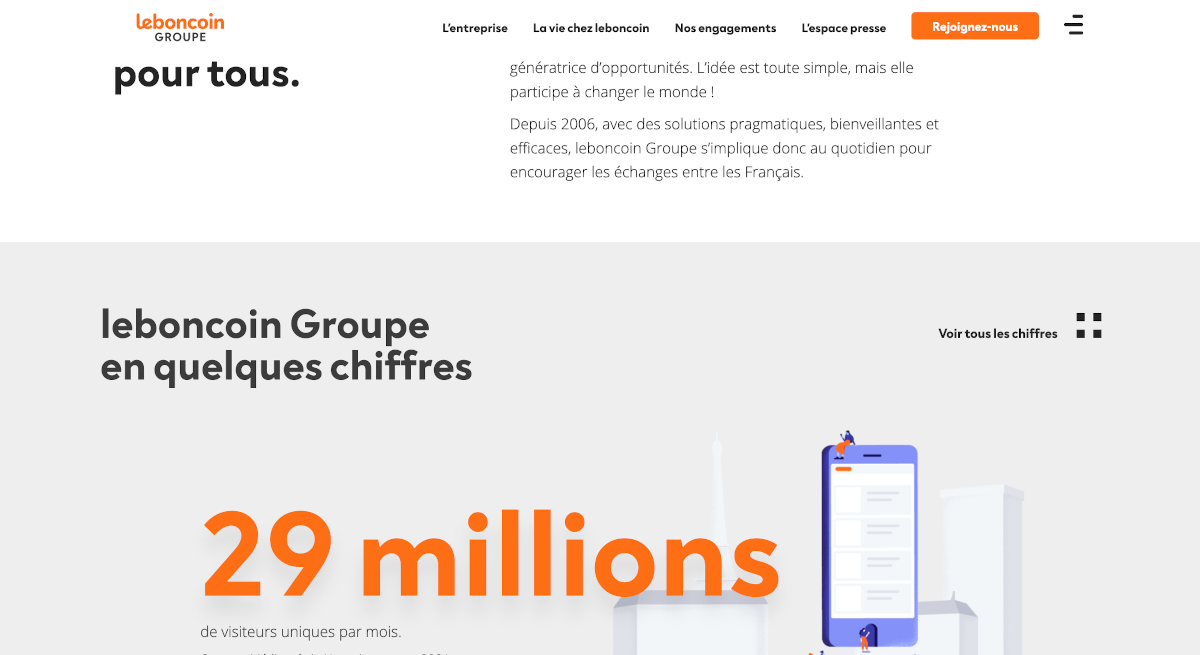Leboncoin Groupe Immobilier Homepage Pack Immo Intégral