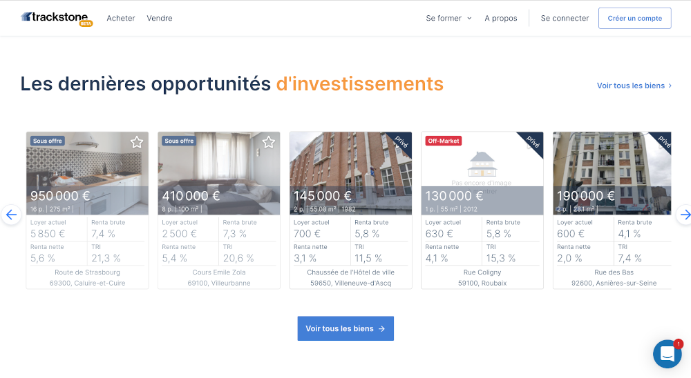 Trackstone Mandats Investissement Locatif Plateformeimmobilier Annuaire
