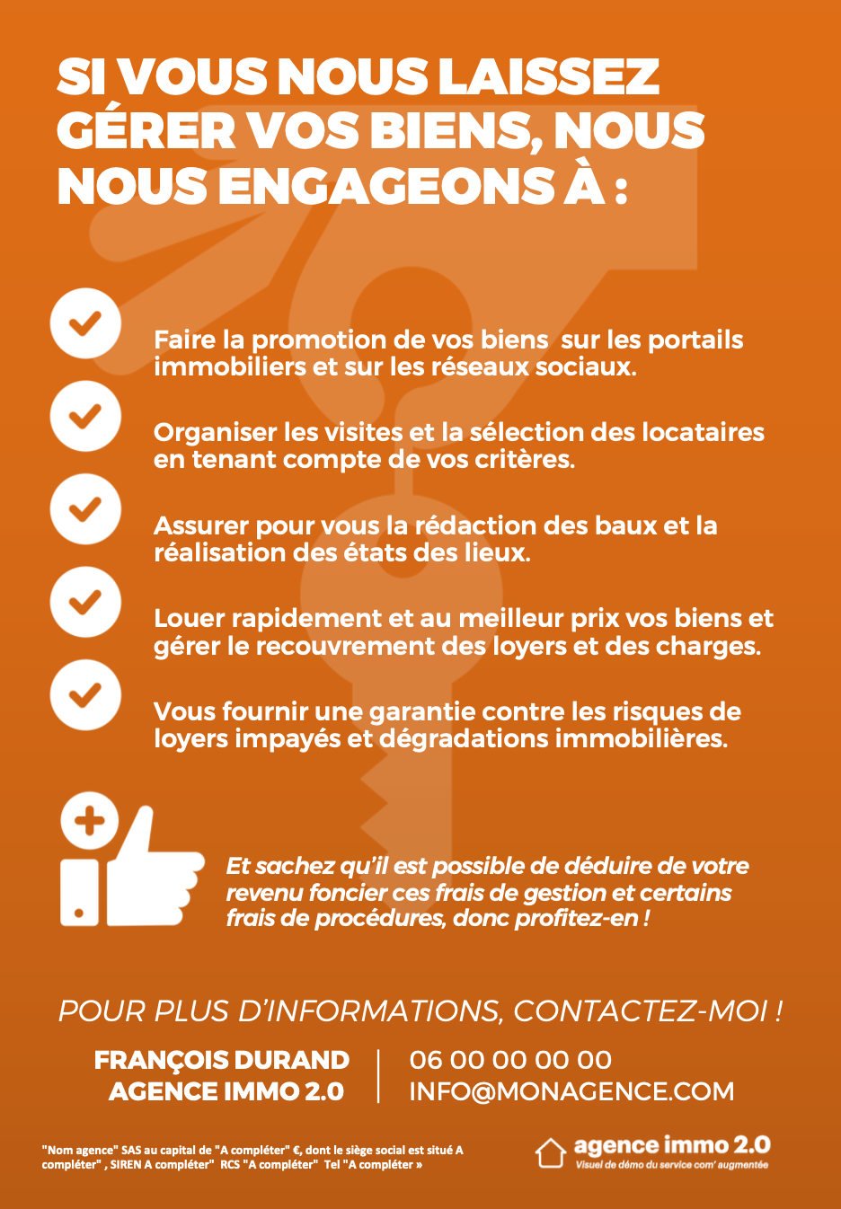 Flyer Gestion Locative Immobilier Comaugmentee 1