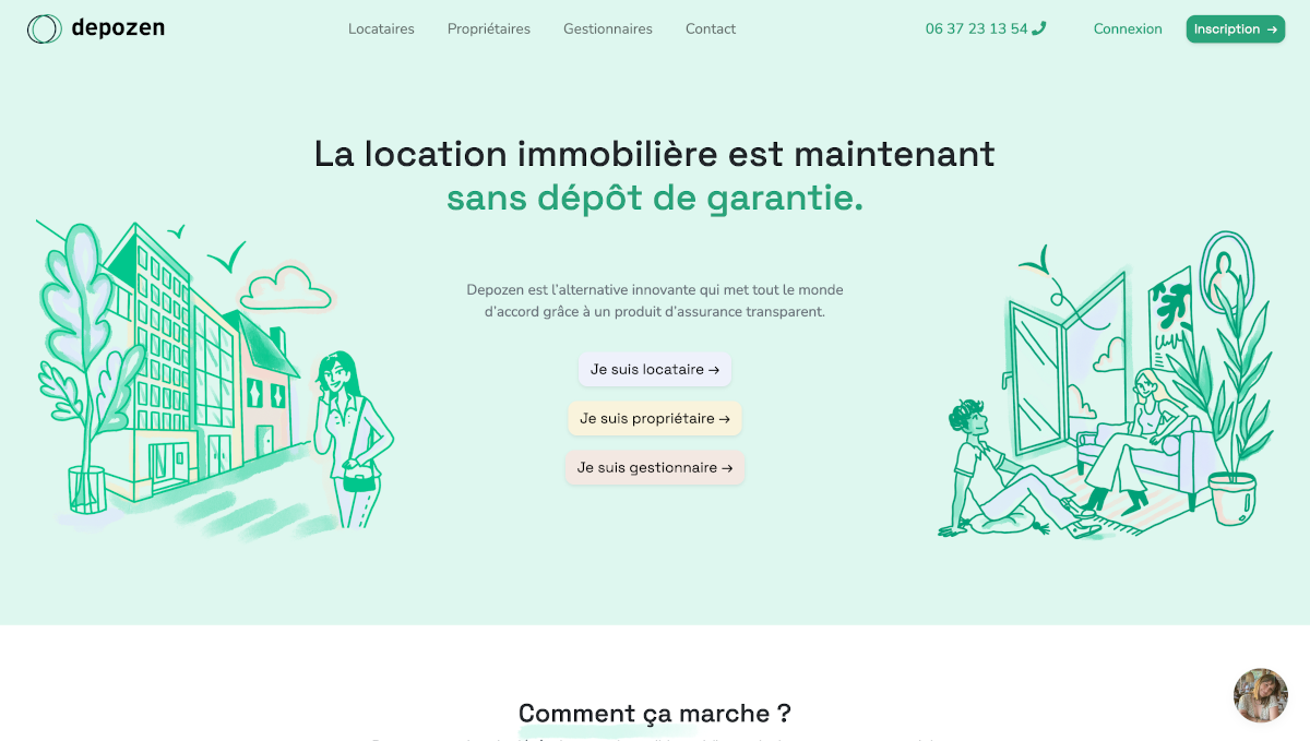Depozen Homepage Solution Location Depot De Garantie Annuaire La Reserve