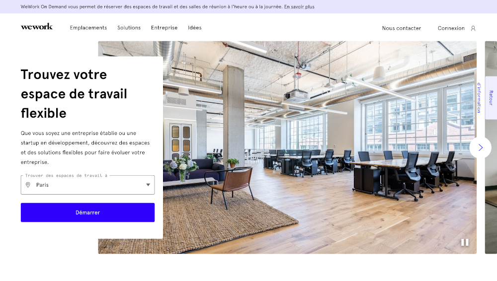 Wework Coworking Immobilier Portigal