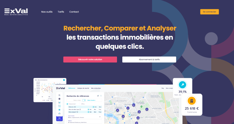 ExVal : Estimation immobilière, Startups immobilières - La Réserve d'Immo 2
