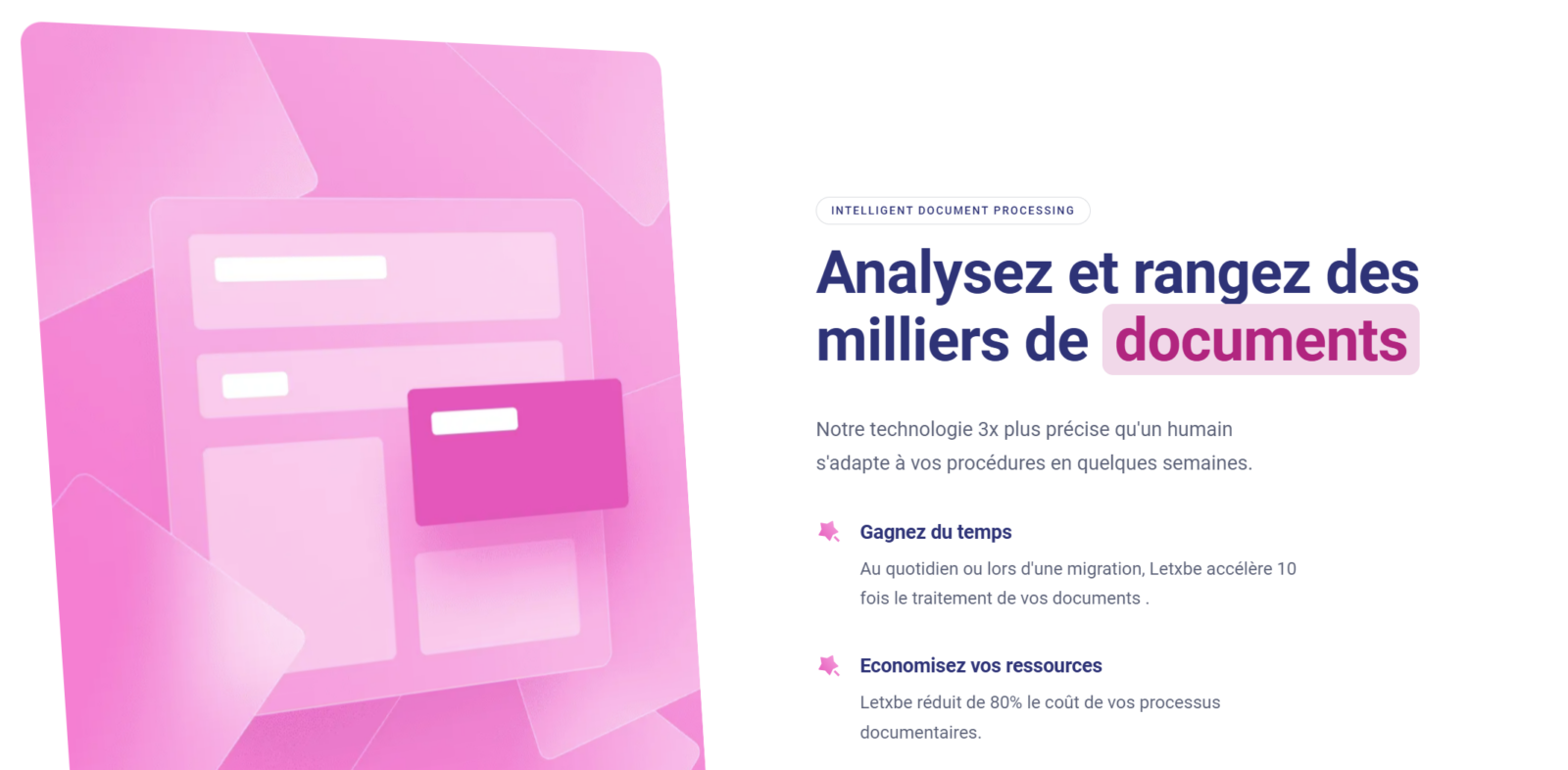 Letxbe : l'analyse de documents accélérée grâce à l'IA