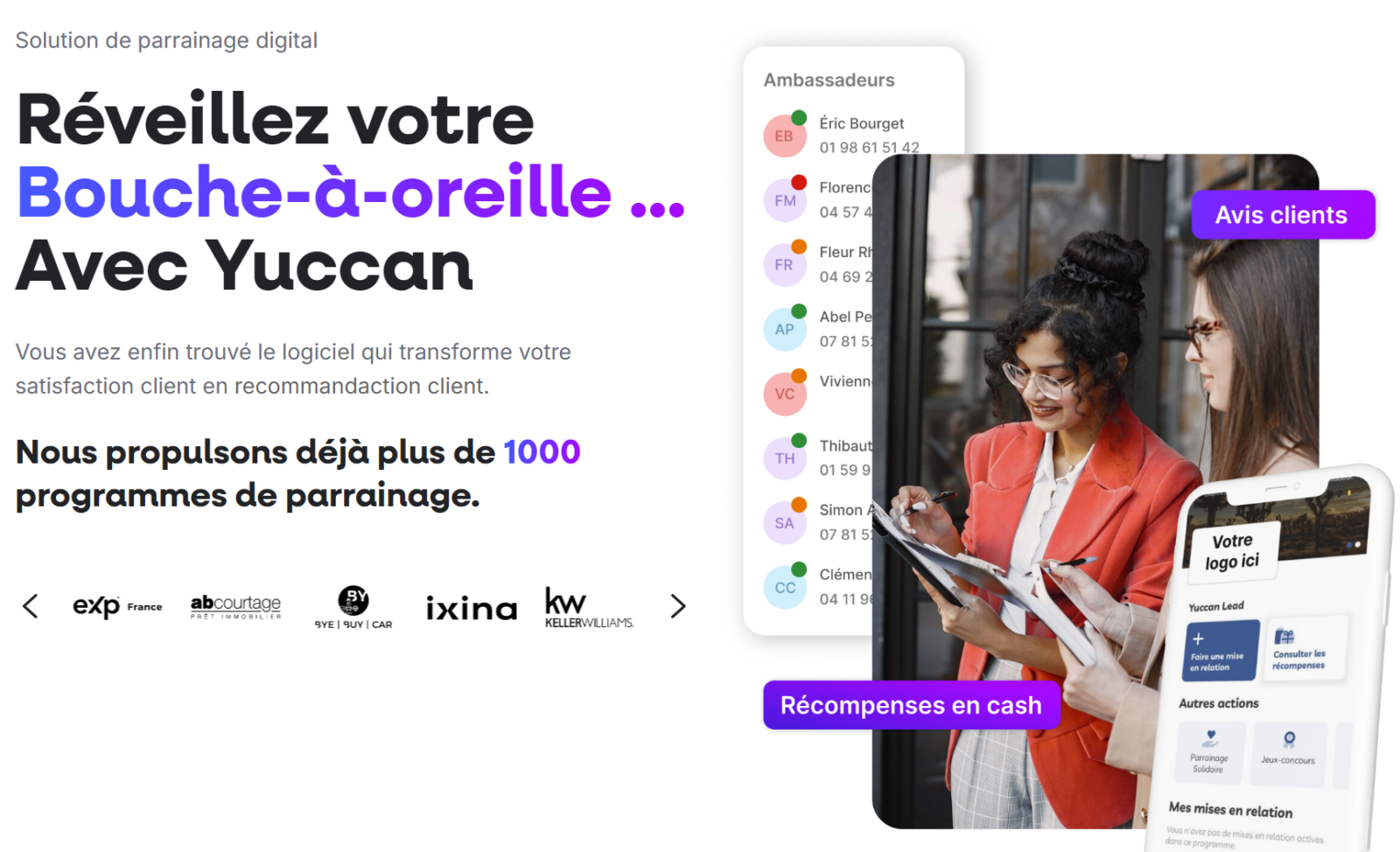 Les startups à découvrir au salon RENT :  Yuccan vous propose de réveiller votre bouche à oreille