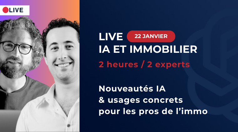 intelligence artificielle immobilier : rendez vous le 22 janvier pour le JT de l'ia