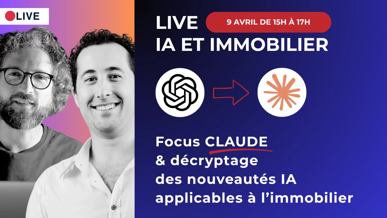 Claude meilleur que ChatGPT pour les pros de l'immobilier ? On en parle !