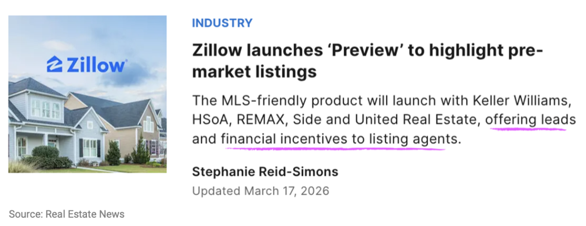 Zillow Programme D'incitation