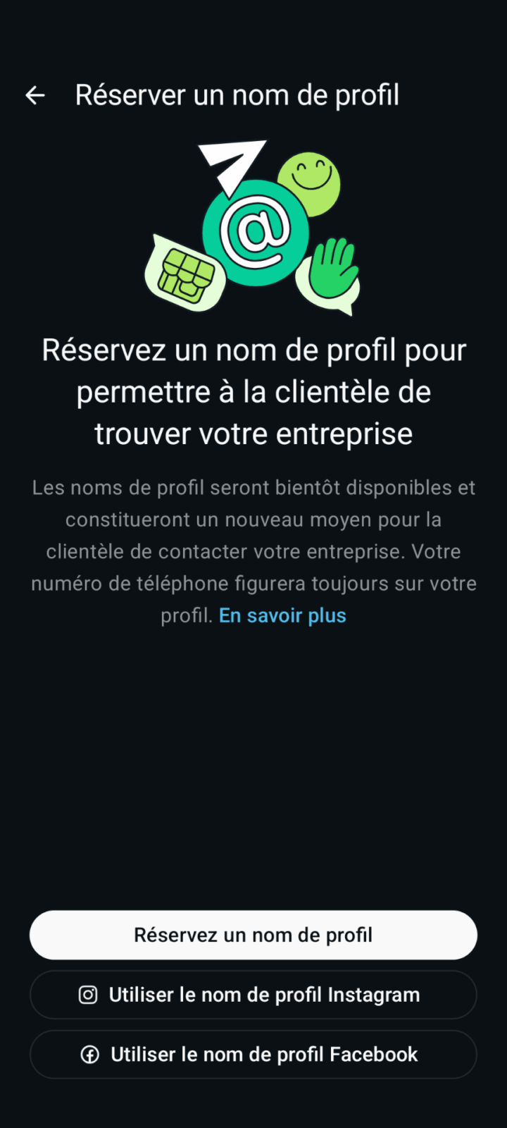 Nom de profil WhatsApp : une nouvelle fonctionnalité pour renforcer votre communication immobilière